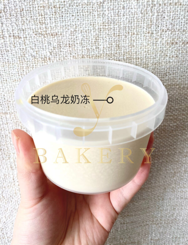 白桃乌龙奶冻